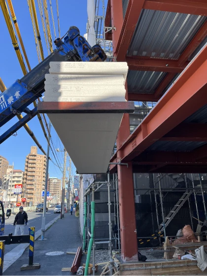 施工実績 埼玉県戸田市 事務所ビル 建設中