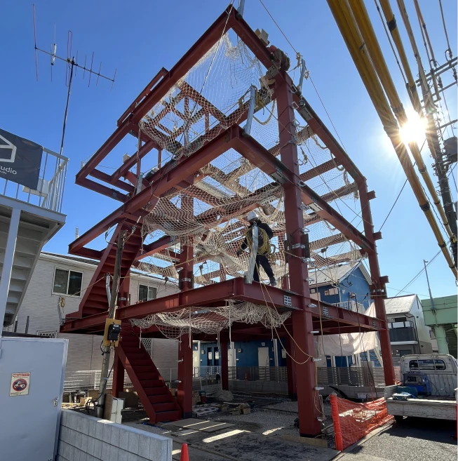 施工実績 埼玉県戸田市 事務所ビル 建設中