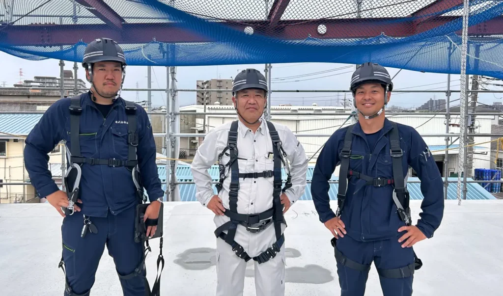 現場監督チームのメンバー